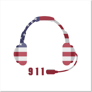 911 Dispatcher Posters and Art